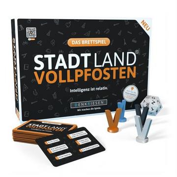 Stadt Land Vollpfosten - Brettspiel