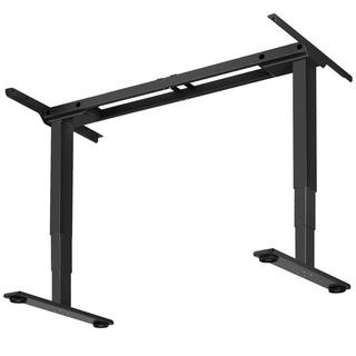 Tectake Tischgestell Twain höhenverstellbar 110-168x60x60-125cm  