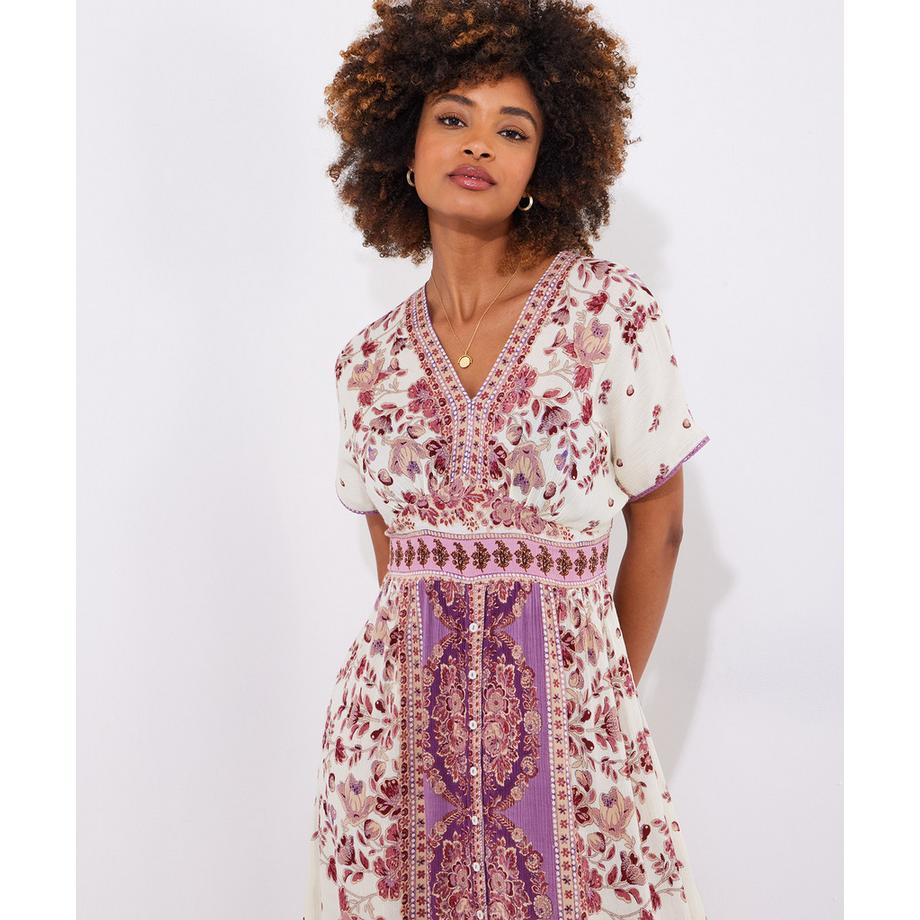 Joe Browns Florales Bordürenmuster Maxikleid  