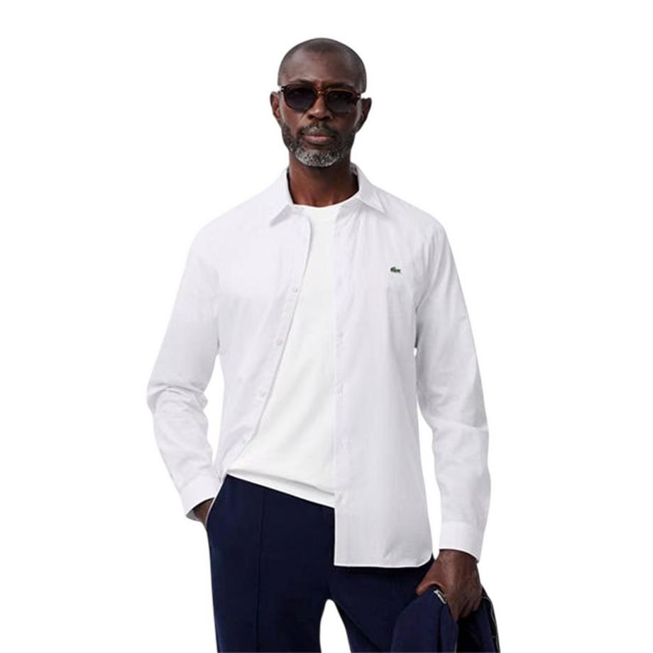 LACOSTE Camicia Oxford Manica Lunga  