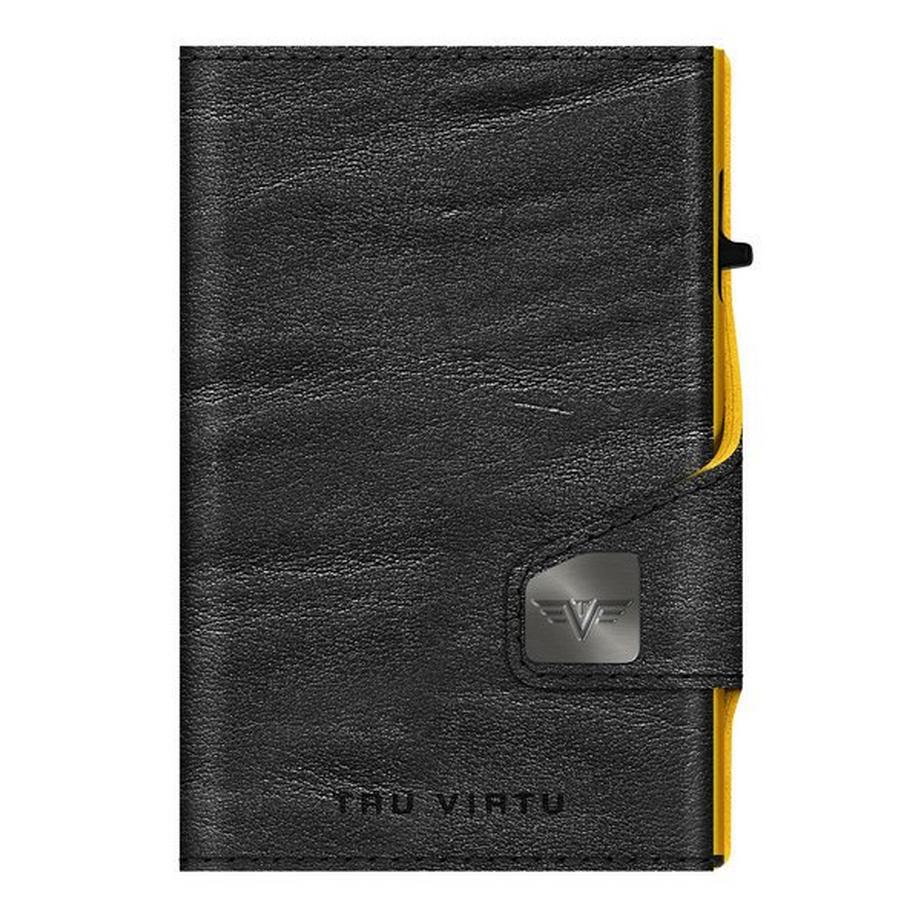 Tru Virtu CLICK & SLIDE Caramba Gelb Gold Wallet  