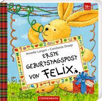 Erste Geburtstagspost von Felix Langen, Annette; Droop, Constanza (Illustrationen) Gebundene Ausgabe 