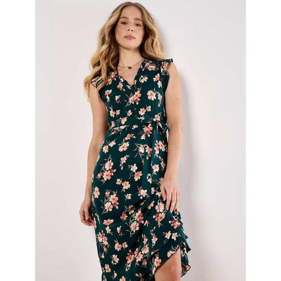 APRICOT  Geblümtes Midikleid Ditsy 