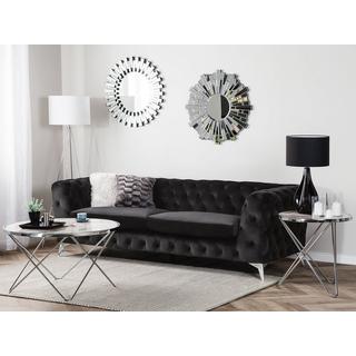 Beliani 3 Sitzer Sofa aus Samtstoff Modern SOTRA  