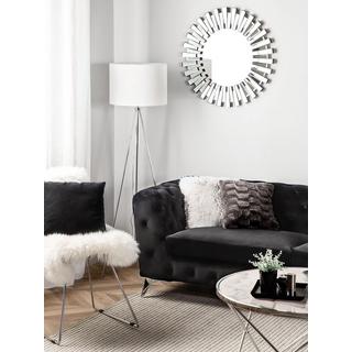 Beliani 3 Sitzer Sofa aus Samtstoff Modern SOTRA  