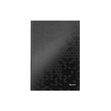 LEITZ Notizbuch WOW A4 4625-10-95 liniert, 90g schwarz