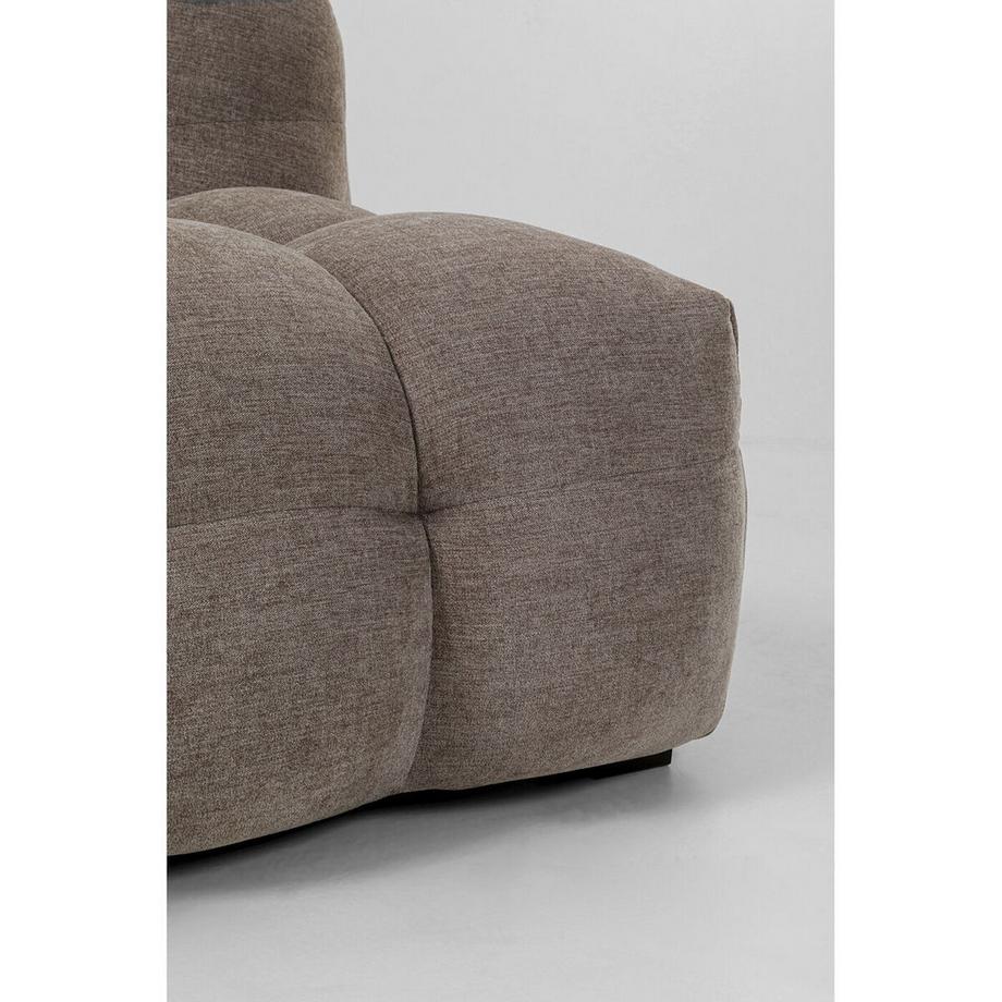 KARE Design Divano angolare Salamanca marrone chiaro destra 320  