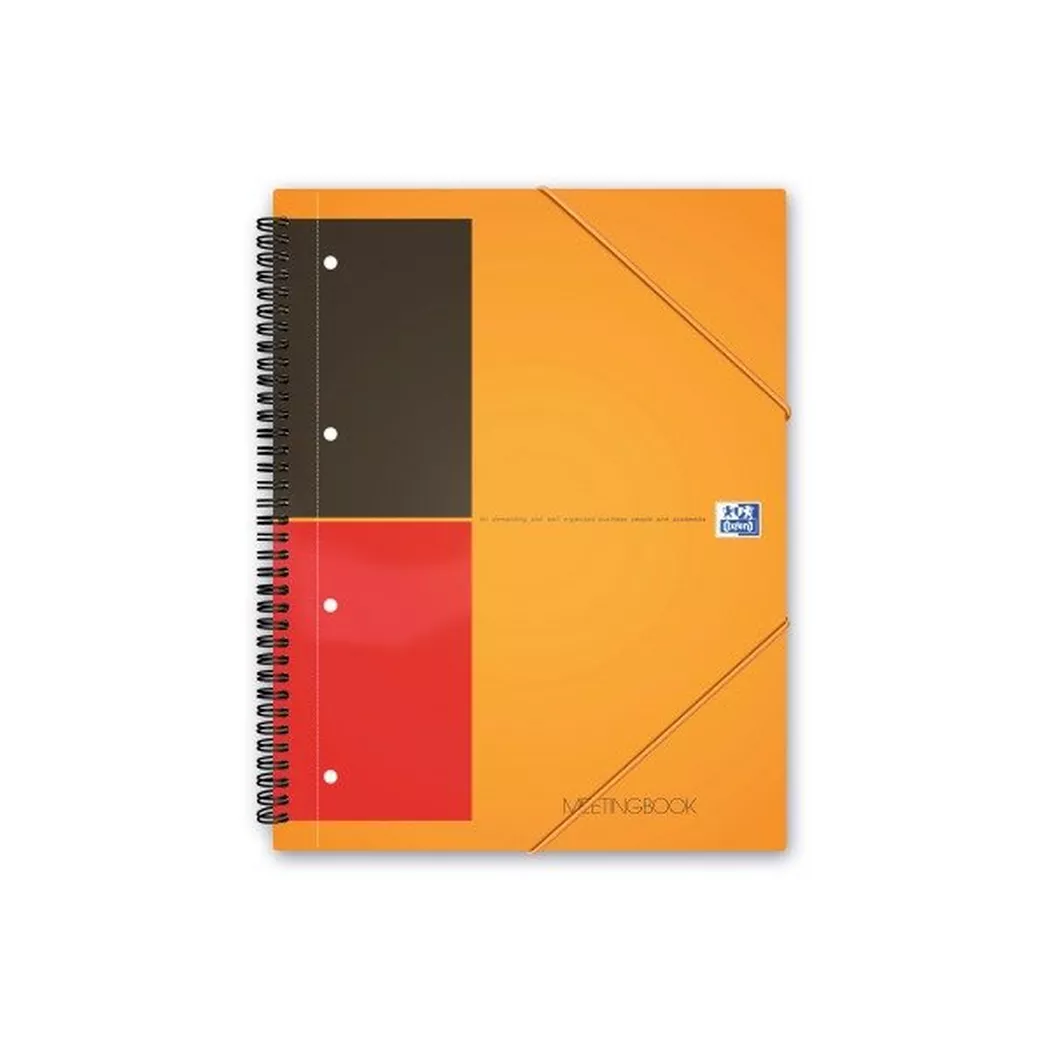 Oxford International Wirebound Polypropylene Meeting Book A4 100104296