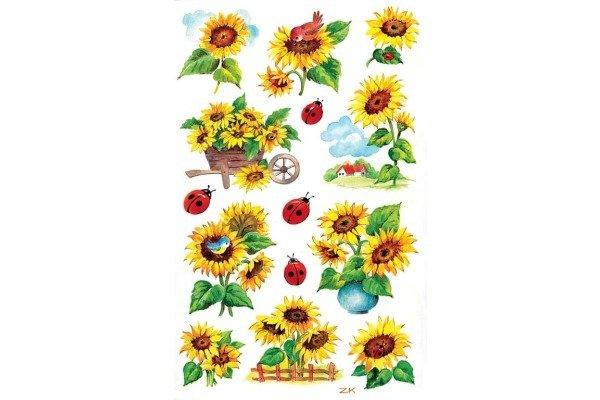 Z-DESIGN Z-DESIGN Sticker Creative 54171 Sonnenblumen 2 Stück  