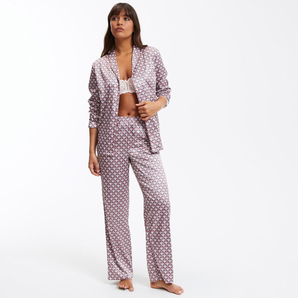 La Redoute Collections  Pyjama mit langen Ärmeln 