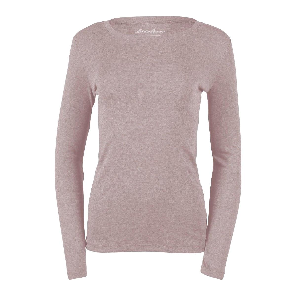 Image of Favorite Tshirt Rundhalsausschnitt Langärmlig Damen Pink L