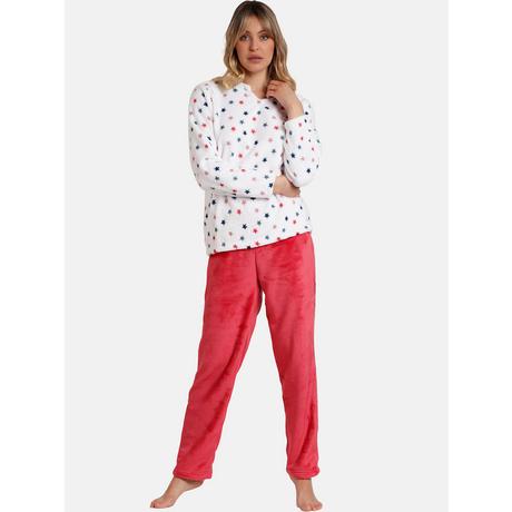 Admas  Pyjama pantalon haut manches longues Star 