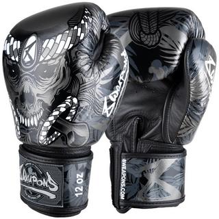 8WEAPONS  8 WEAPONS Boxing Gloves - Bone Island black 10 Oz 