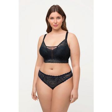 Bralette senza ferretto con pizzo e coppe morbide, coppa C-D