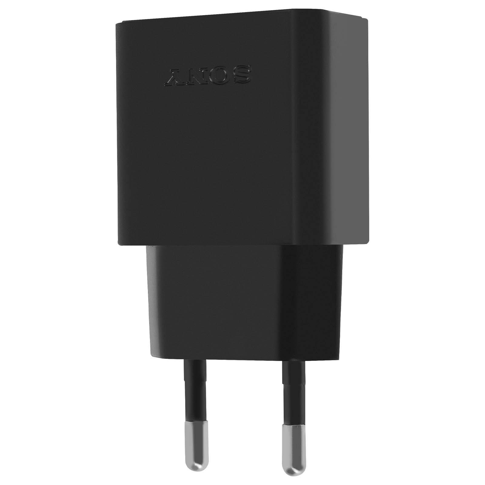 SONY  Chargeur secteur Sony USB 15W, Noir 