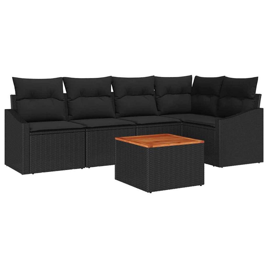 VidaXL Gartensofa-set poly-rattan  