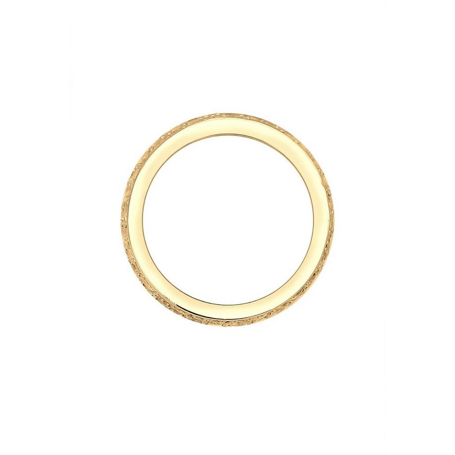 Elli  Ring Bandring Microsetting Zirkonia Kristall 