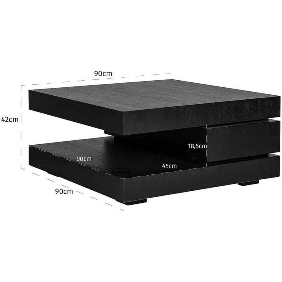 mutoni Table basse Oakura  