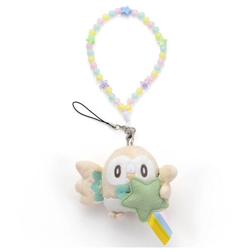 Pokémon  Pokemon PokePeace Strap Hoshizora Ver Rowlet Plush 