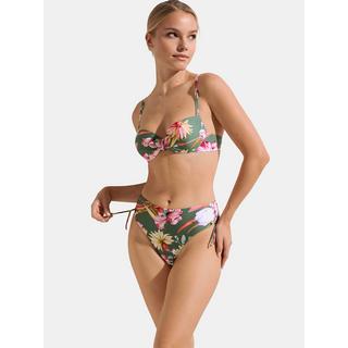 Lisca  Bas maillot slip de bain taille haute côtés réglables Rimini 