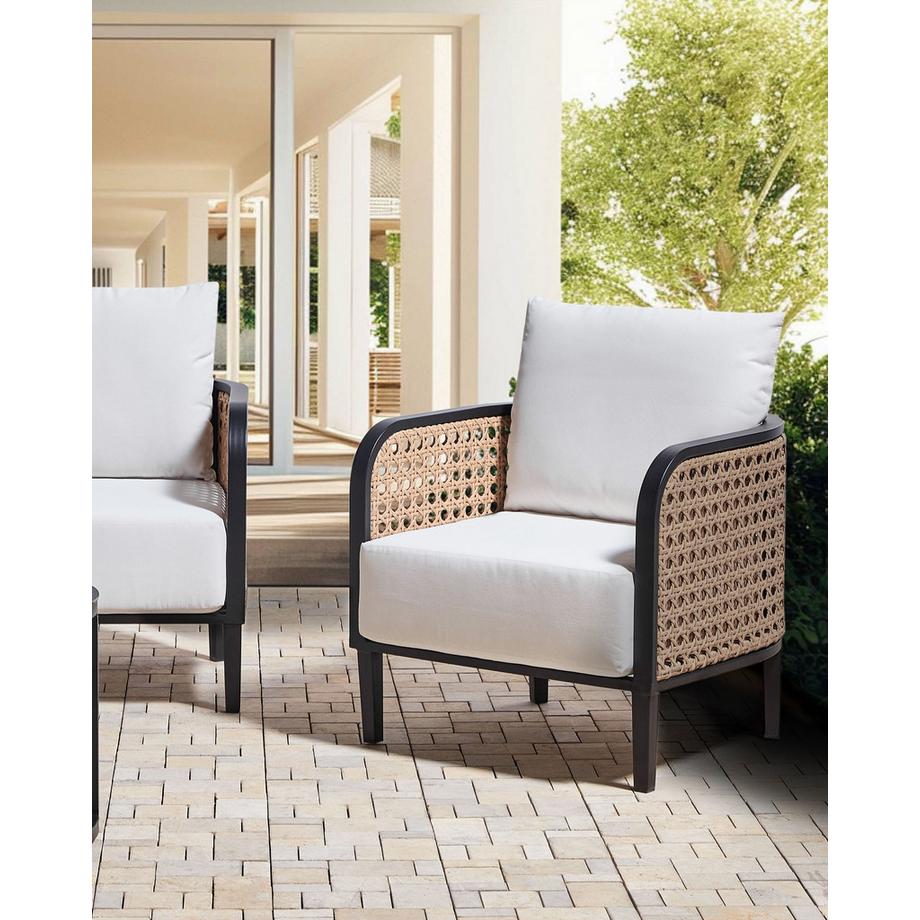 Beliani  Gartensessel aus Aluminium  MONTEFALCO 