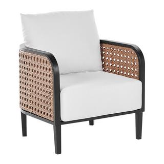 Beliani  Fauteuil de jardin en Aluminium Boho MONTEFALCO 