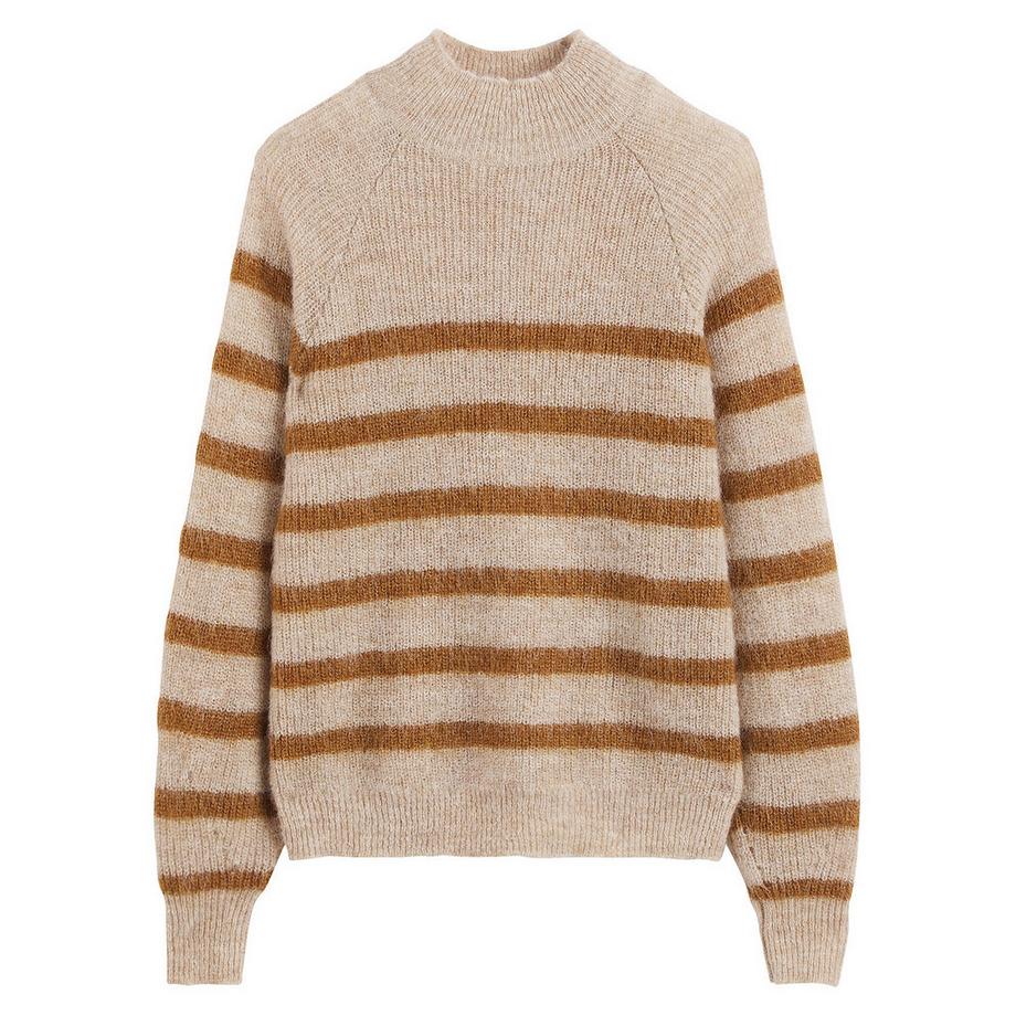 La Redoute Collections Aristide Streifenpullover mit Alpakawolle  