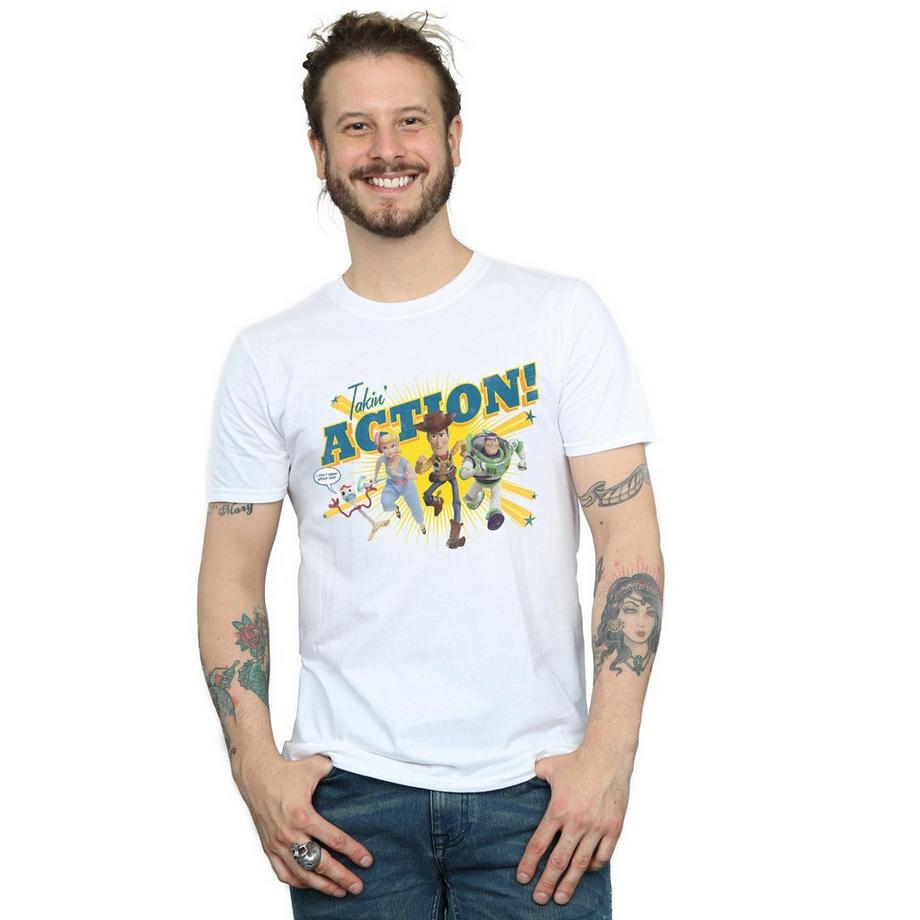 Disney Toy Story 4 Takin Action TShirt Grafico  