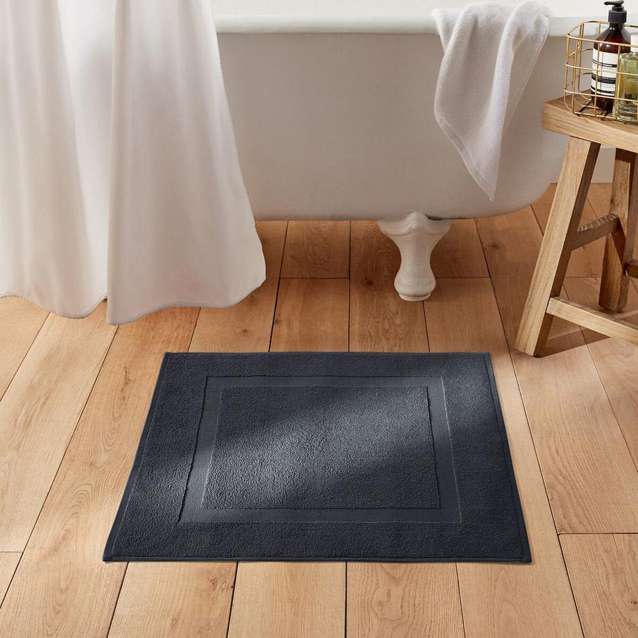 Tapis de bain uni éponge 700 g/m²