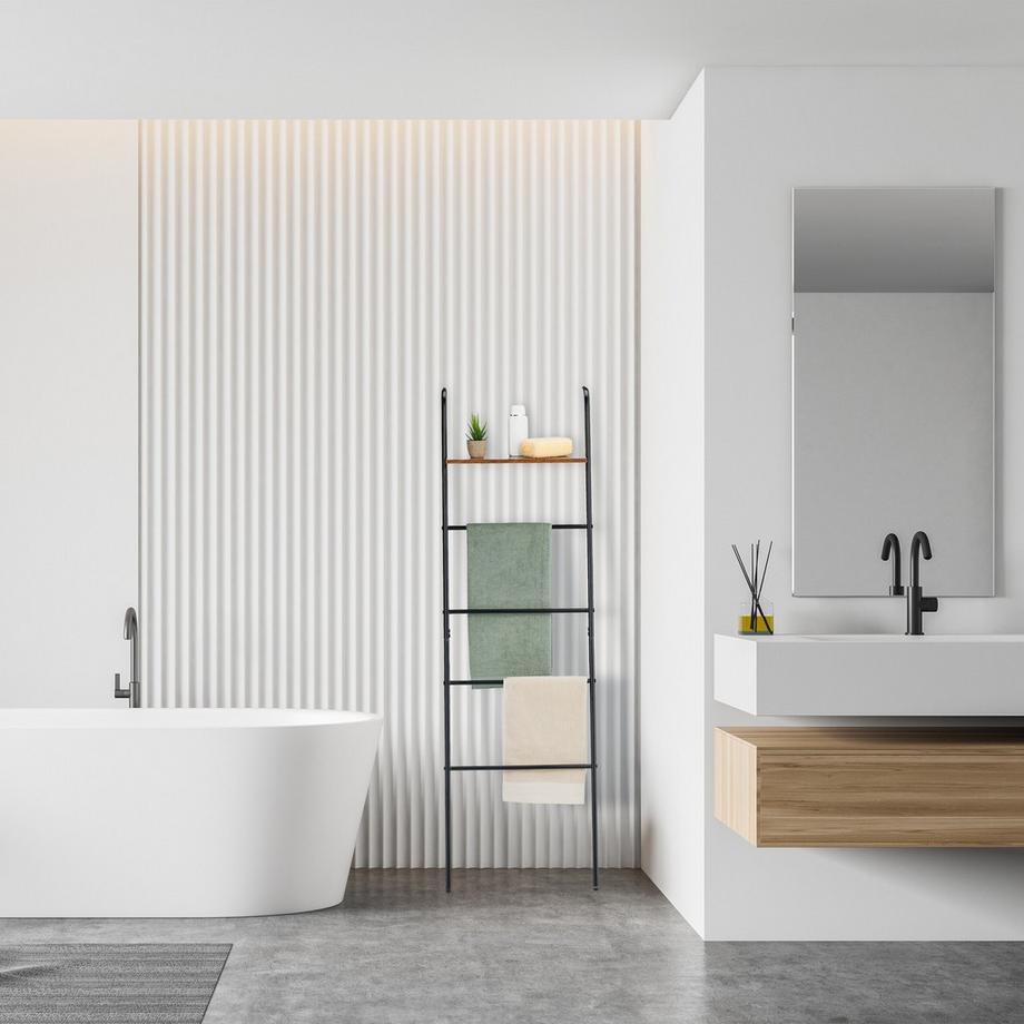 Northix Portasciugamani con ripiano  