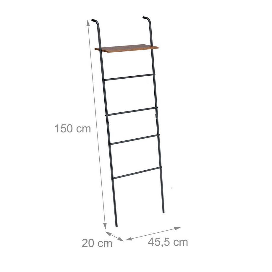 Northix Portasciugamani con ripiano  