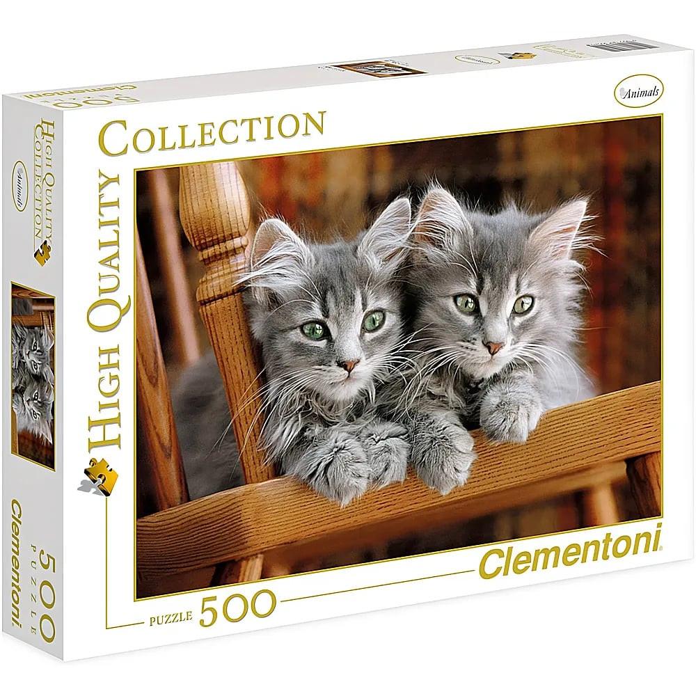 Image of Puzzle Katzen auf Stuhl (500Teile)