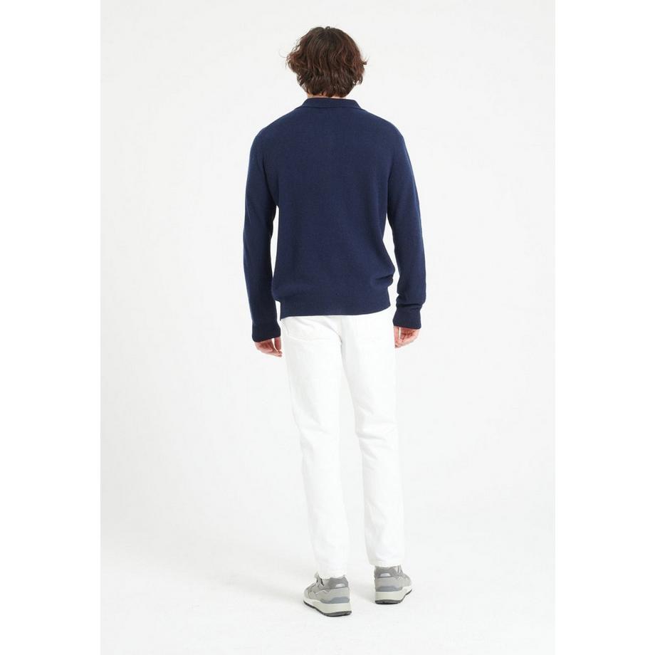 Studio Cashmere8 LUKE 5 Langarm Polo-Shirt  