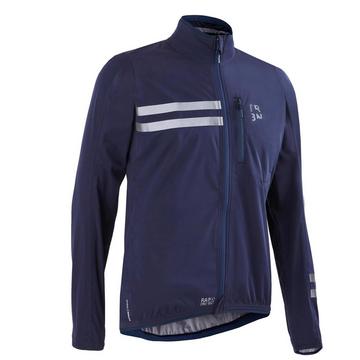 Fahrrad Regenjacke Rennrad RC 500 Herren marine