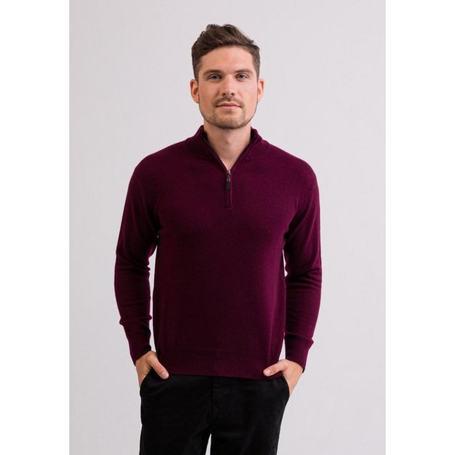 CASH-MERE.CH Pullover Collo Alto Cashmere  