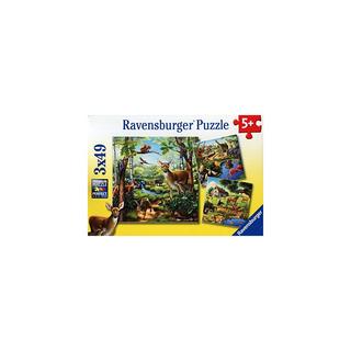 Ravensburger  Wald-Zoo-Haustiere, Puzzle (Ravensburger - 09265) 