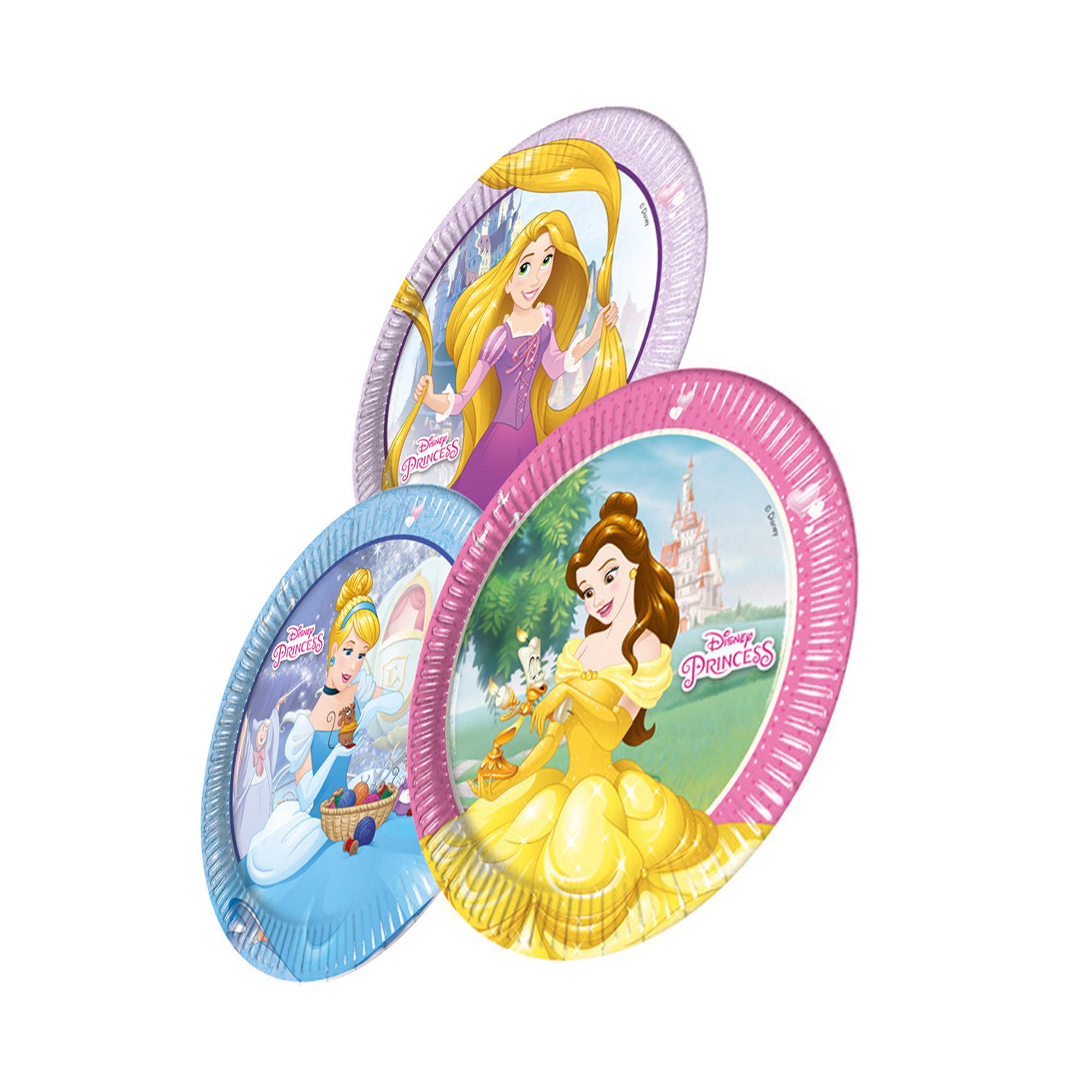 Disney PRINCESS Assiettes jetables  