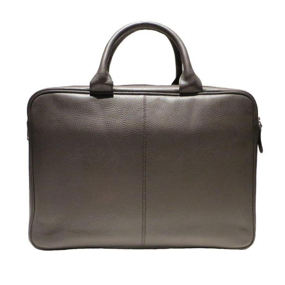 Dermata Lederwaren Vollrindleder Aktenmappe Laptop Tasche  