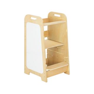 Montessori  Torre di apprendimento multifunzionale XL 5 in 1 - Menta di Montessori - Apprendimento sicuro per i bambini 