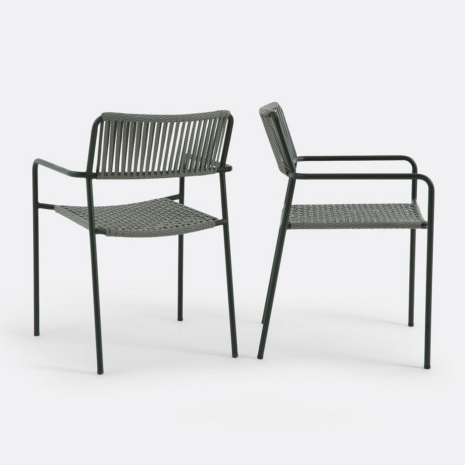 La Redoute Intérieurs 2er-Set Gartensessel NAMY  