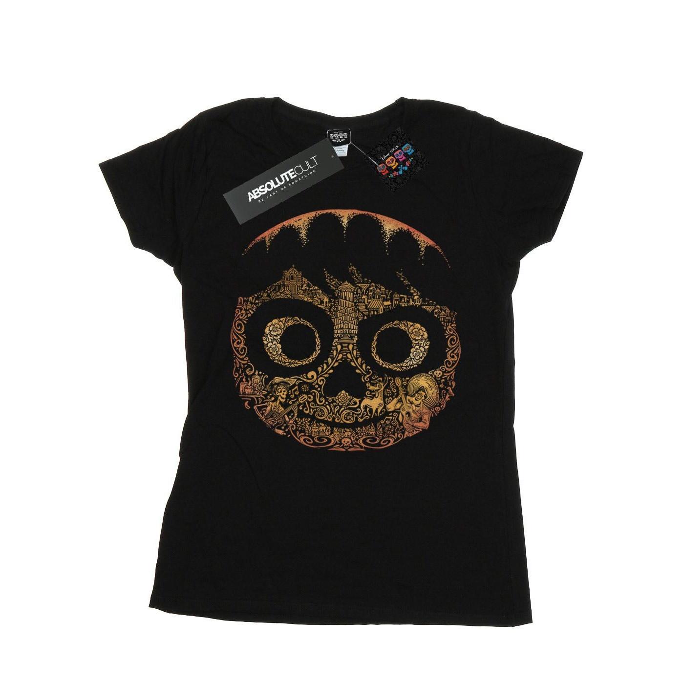 Image of Coco Miguel Face Tshirt Damen Schwarz L