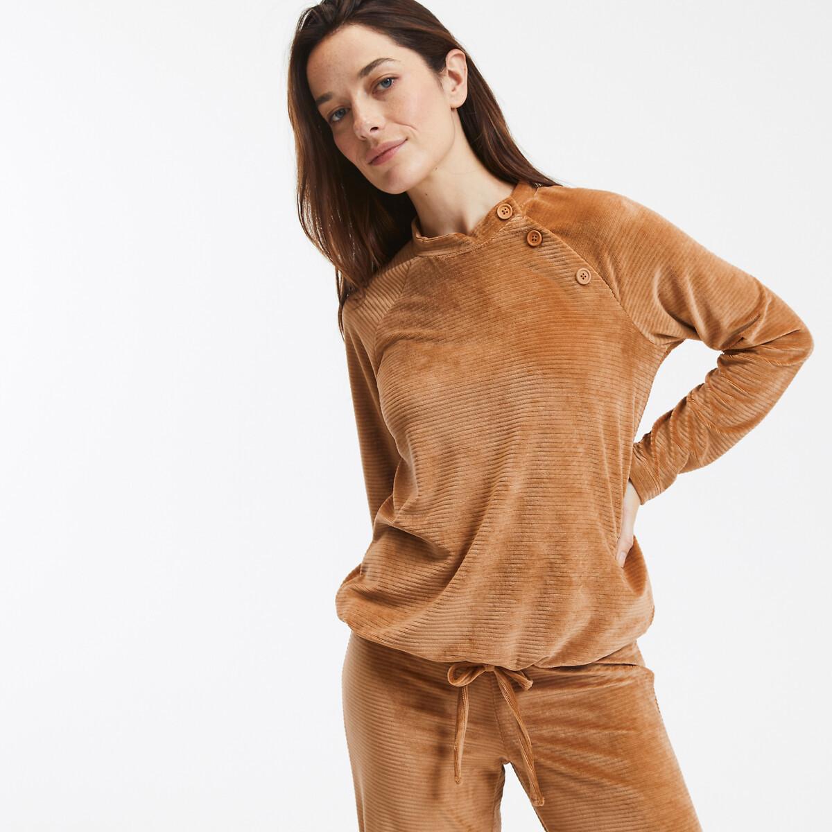 La Redoute Collections  Pyjama aus Samt 