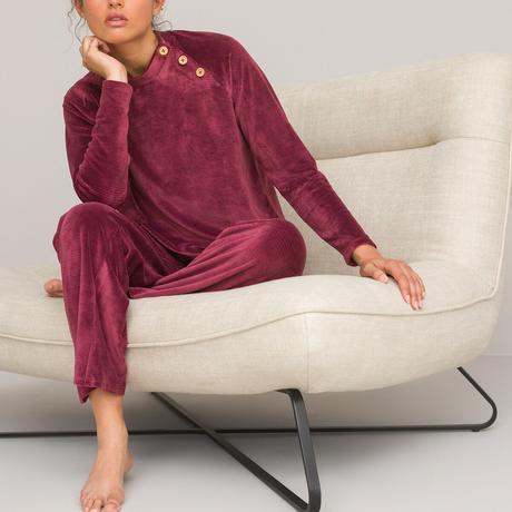 La Redoute Collections  Pyjama aus Samt 