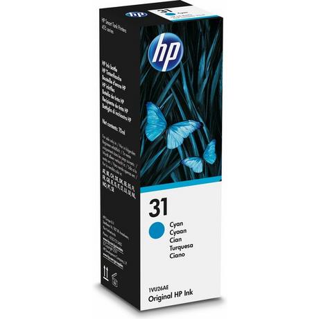 Hewlett-Packard  31 70-ml Cyan Original Ink Bottle Originale 