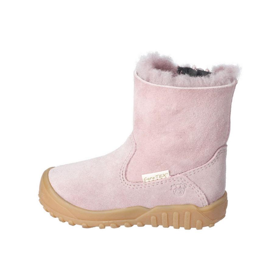 Pepino Rosa Wildlederstiefel mit Kunstfellfutter  