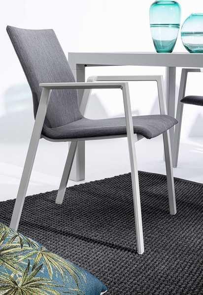 mutoni Fauteuil de jardin Odeon Lunar  