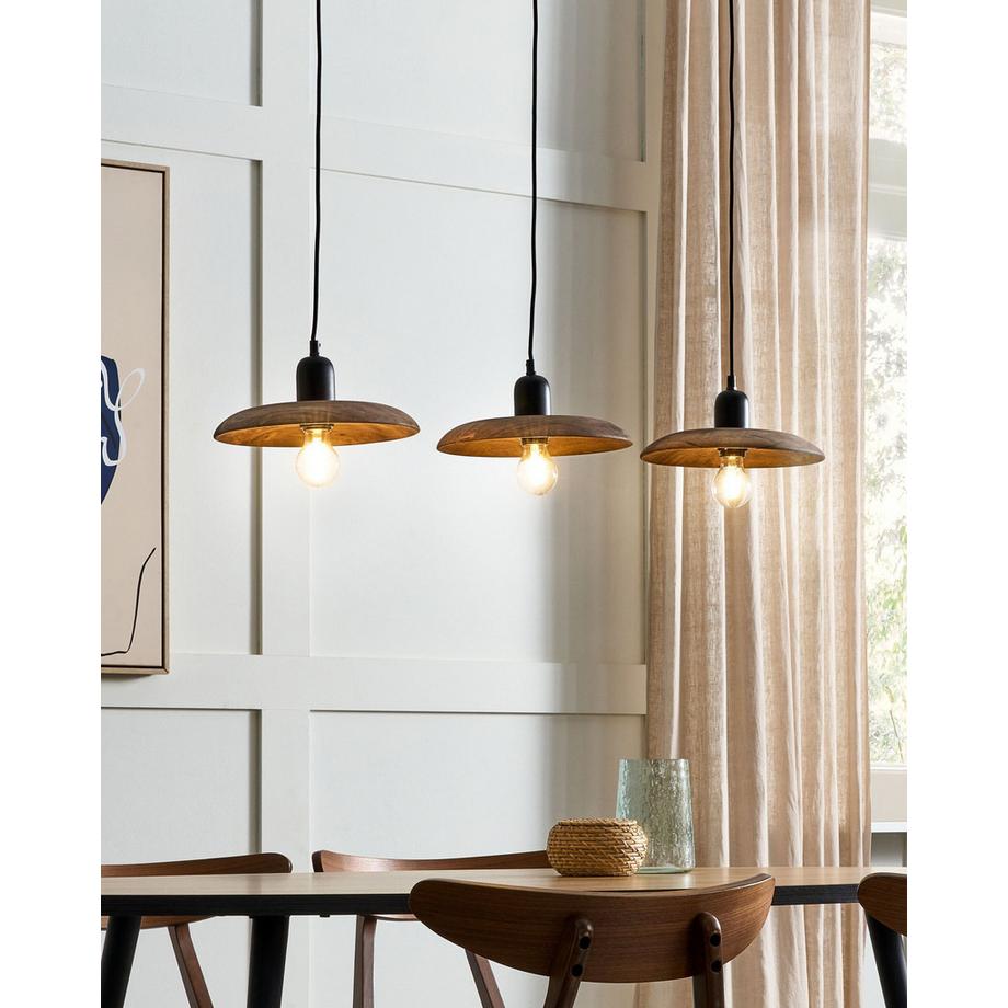 Beliani Lampe suspension en Manguier Cottage MANJEERA  