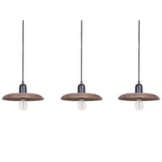 Beliani Lampe suspension en Manguier Boho MANJEERA  