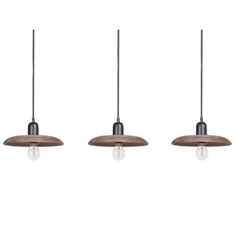 Beliani Lampe suspension en Manguier Boho MANJEERA  