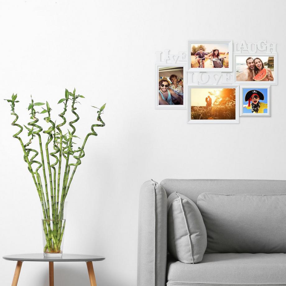 B2X Cadre collage Vivre Aimer Rire  